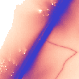 Daytime road noise heatmap for SO21 3BY