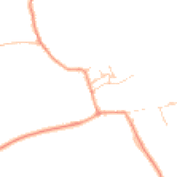 Daytime road noise heatmap for SO21 3DB