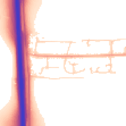 Daytime road noise heatmap for SO21 3EP