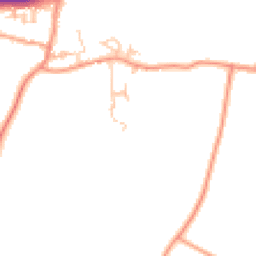 Daytime road noise heatmap for SO21 3FT