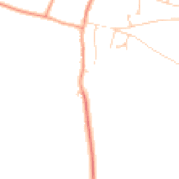 Daytime road noise heatmap for SO21 3FU