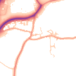 Daytime road noise heatmap for SO21 3GX
