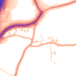 Daytime road noise heatmap for SO21 3JD