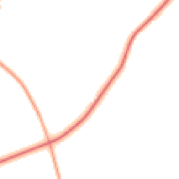 Daytime road noise heatmap for SO21 3NA