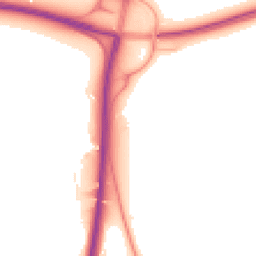 Night-time road noise heatmap for SO21 3QG