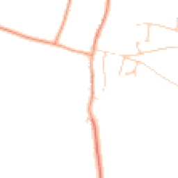 Daytime road noise heatmap for SO21 3RH