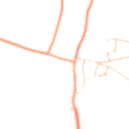 Daytime road noise heatmap for SO21 3RP