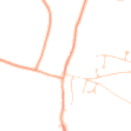 Daytime road noise heatmap for SO21 3RT