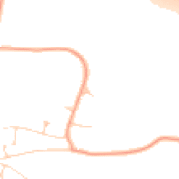 Daytime road noise heatmap for SO21 3RX