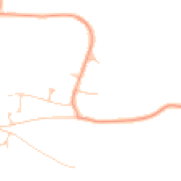 Daytime road noise heatmap for SO21 3RZ