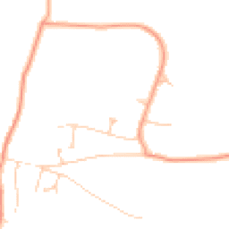 Daytime road noise heatmap for SO21 3SD