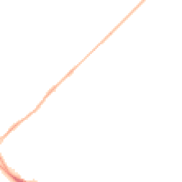 Night-time road noise heatmap for SO22 4BJ