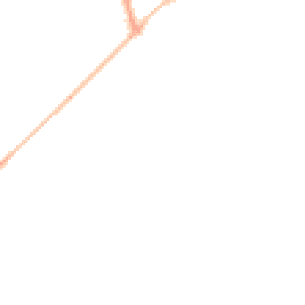 Night-time road noise heatmap for SO22 4DH