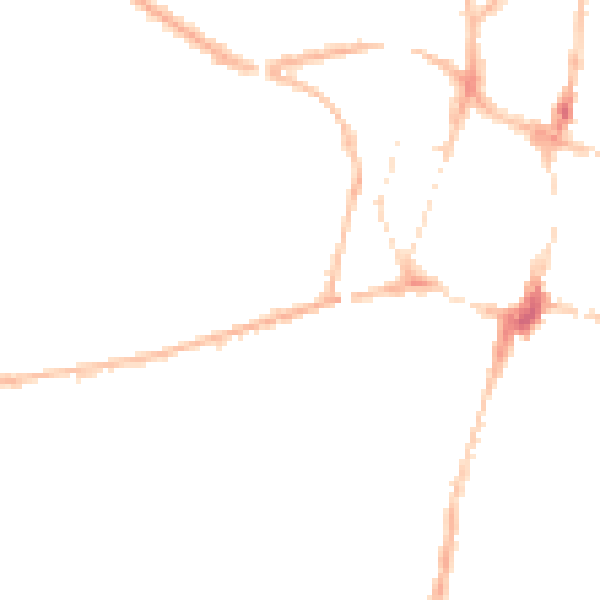 Night-time road noise heatmap for SO22 5BH