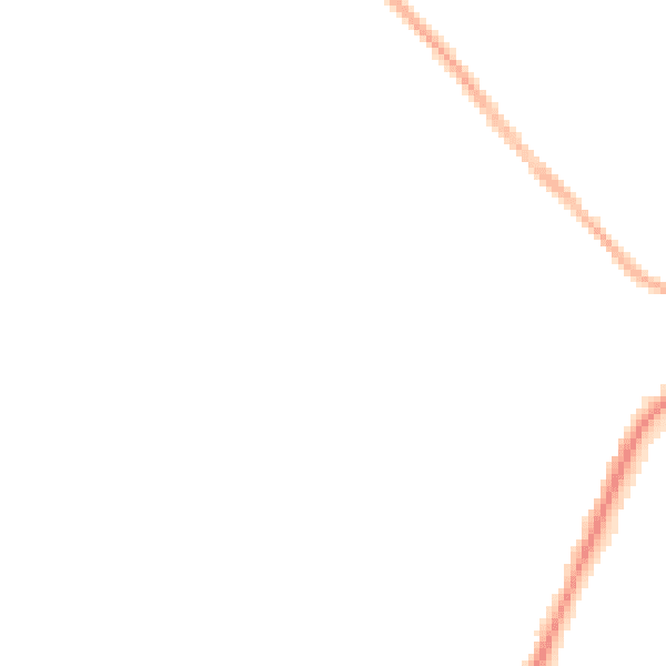 Night-time road noise heatmap for SO22 5NL