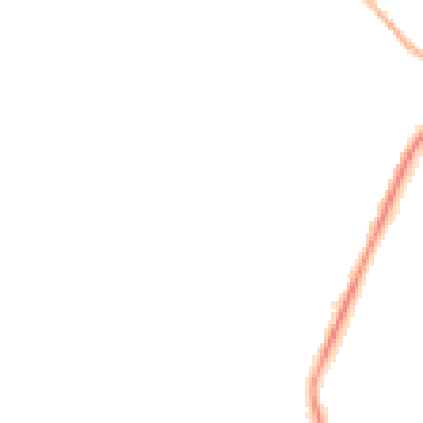 Night-time road noise heatmap for SO22 5NQ