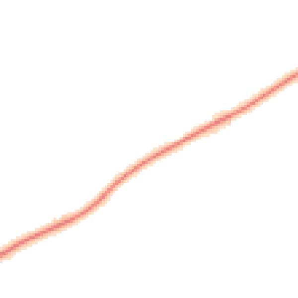 Night-time road noise heatmap for SO22 5QP
