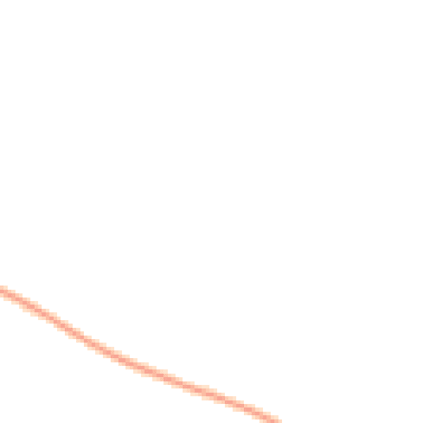 Night-time road noise heatmap for SO22 6RA