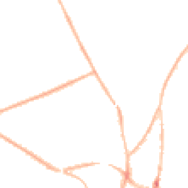 Night-time road noise heatmap for SO22 6RZ