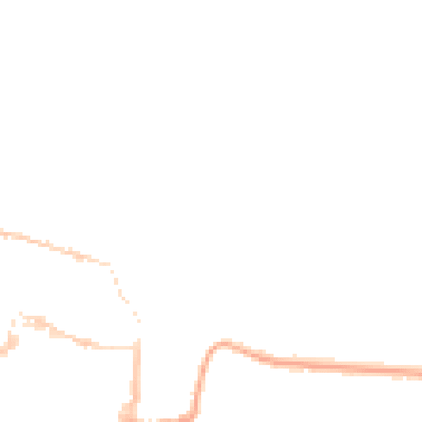 Night-time road noise heatmap for SO23 0EX