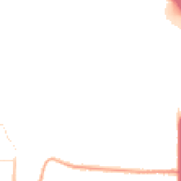 Night-time road noise heatmap for SO23 0HB