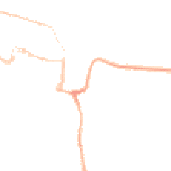 Night-time road noise heatmap for SO23 0HJ