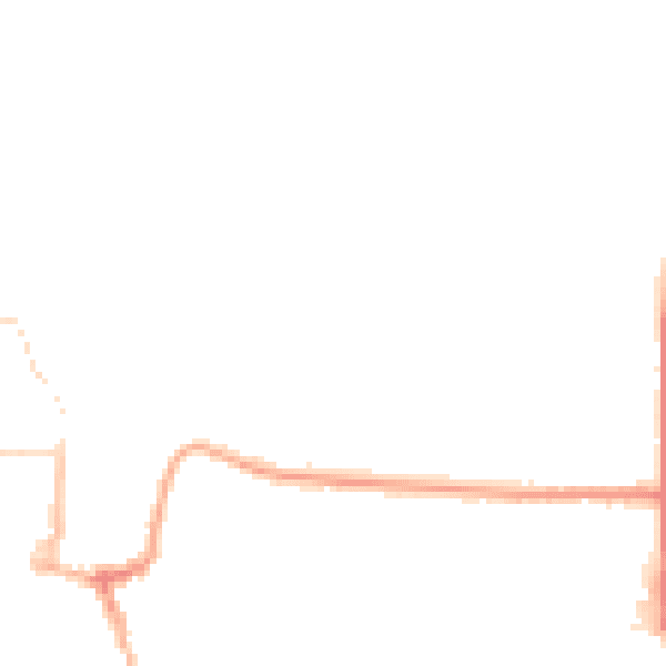 Night-time road noise heatmap for SO23 0NZ