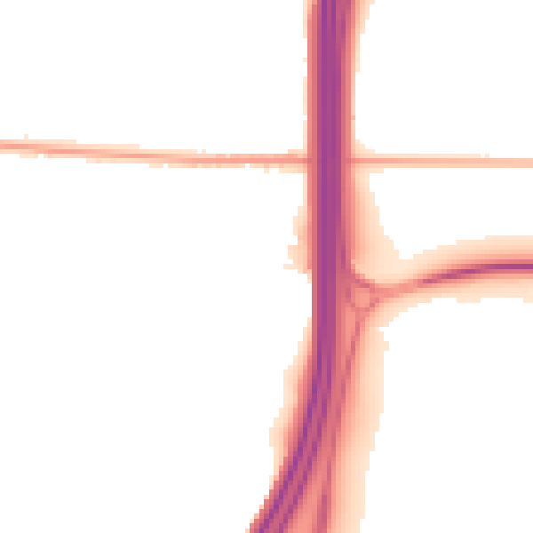 Night-time road noise heatmap for SO23 0QW