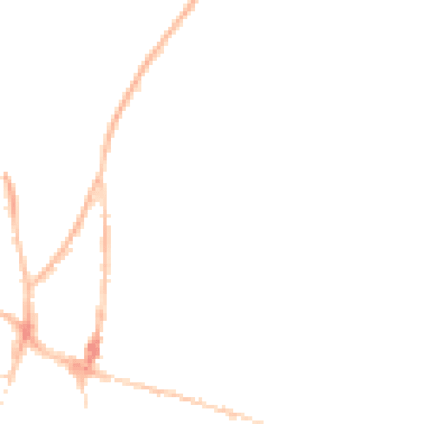 Night-time road noise heatmap for SO23 7EG