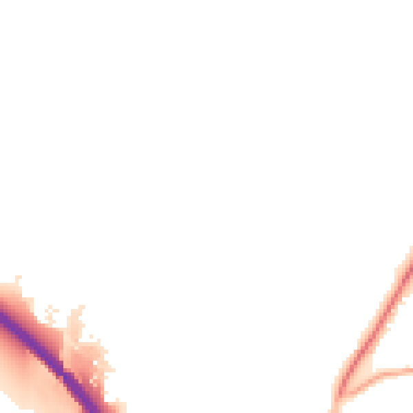 Night-time road noise heatmap for SO23 7PY