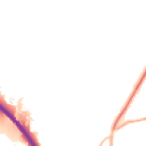 Night-time road noise heatmap for SO23 7QP