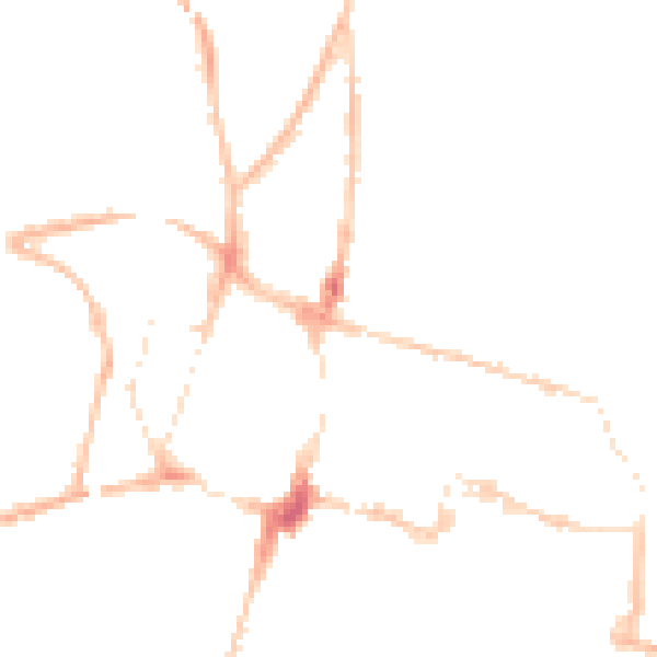 Night-time road noise heatmap for SO23 8BB