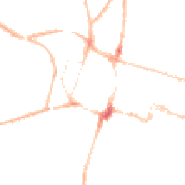 Night-time road noise heatmap for SO23 8EL