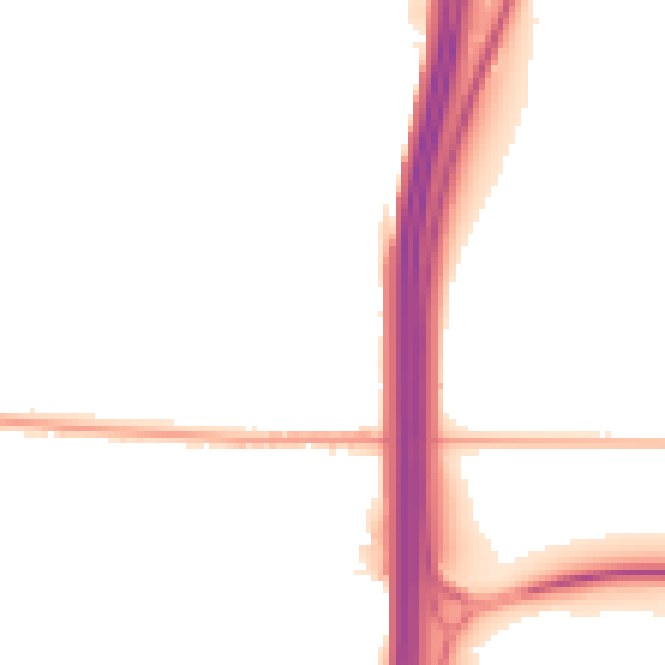 Night-time road noise heatmap for SO23 8SY