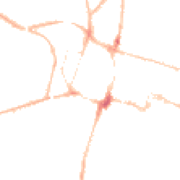 Night-time road noise heatmap for SO23 8SZ