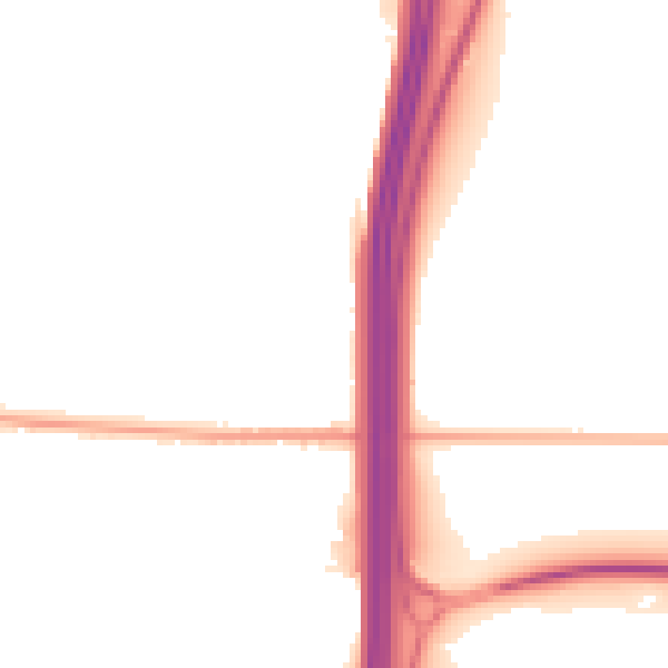Night-time road noise heatmap for SO23 8TE