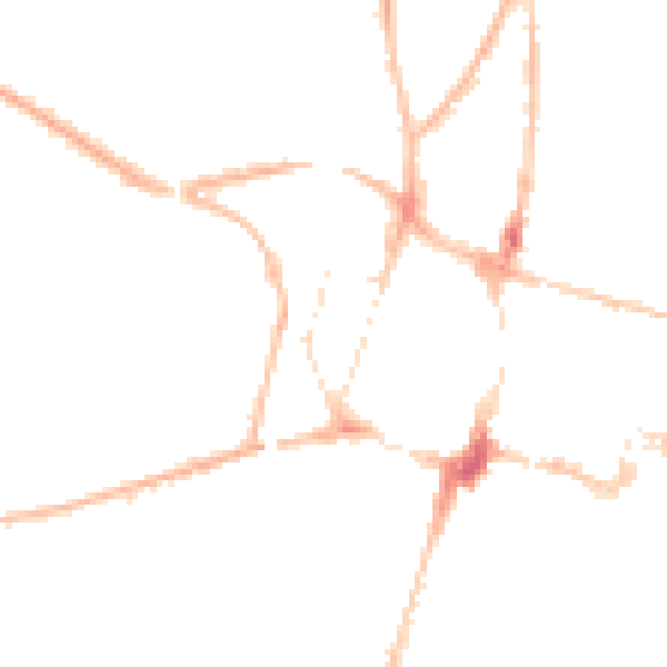 Night-time road noise heatmap for SO23 8UY