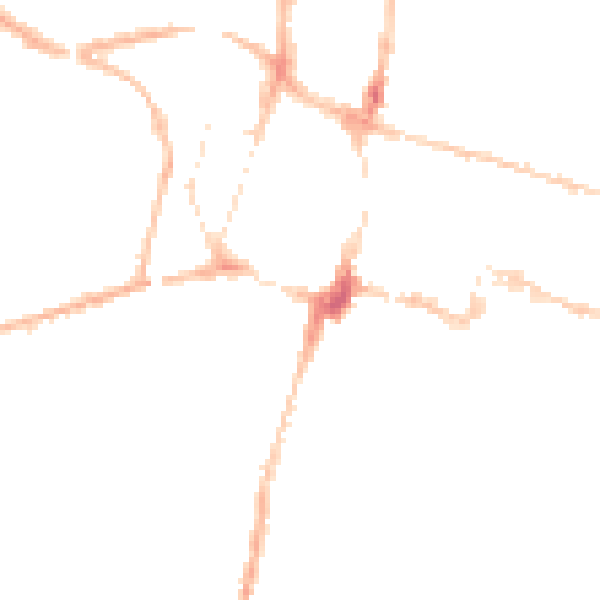 Night-time road noise heatmap for SO23 9DA