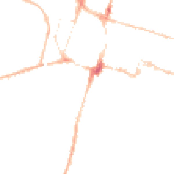 Night-time road noise heatmap for SO23 9EF