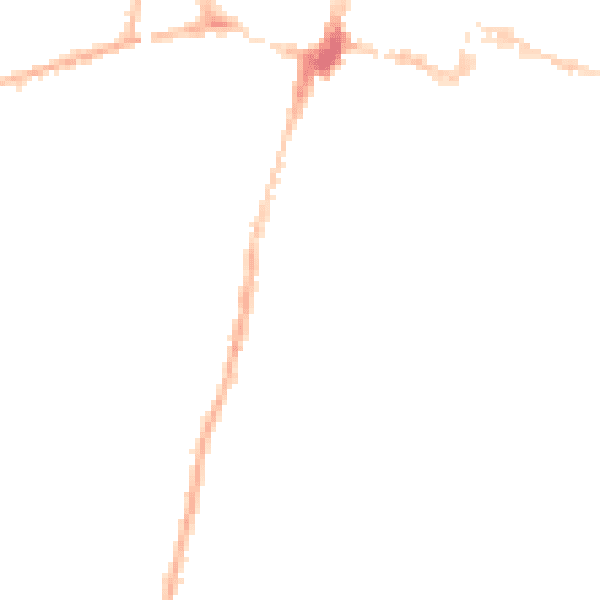 Night-time road noise heatmap for SO23 9JG