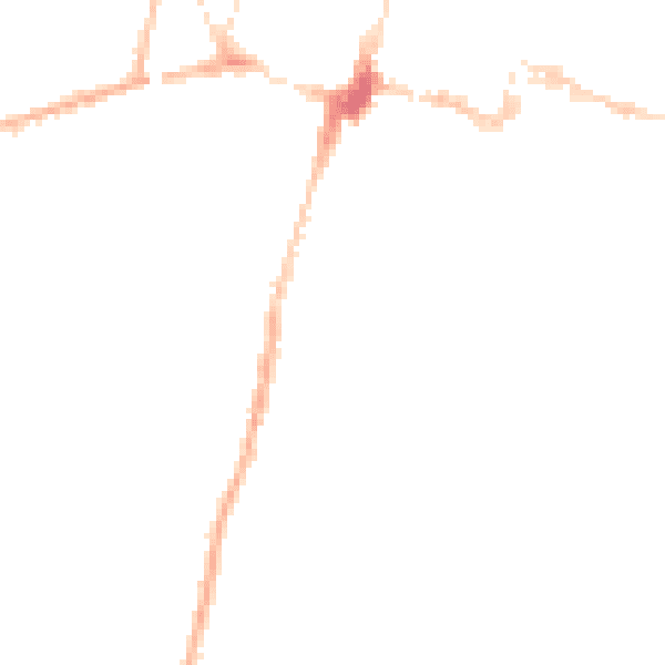 Night-time road noise heatmap for SO23 9JJ