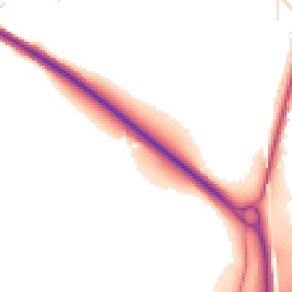 Daytime road noise heatmap for SO23 9RZ