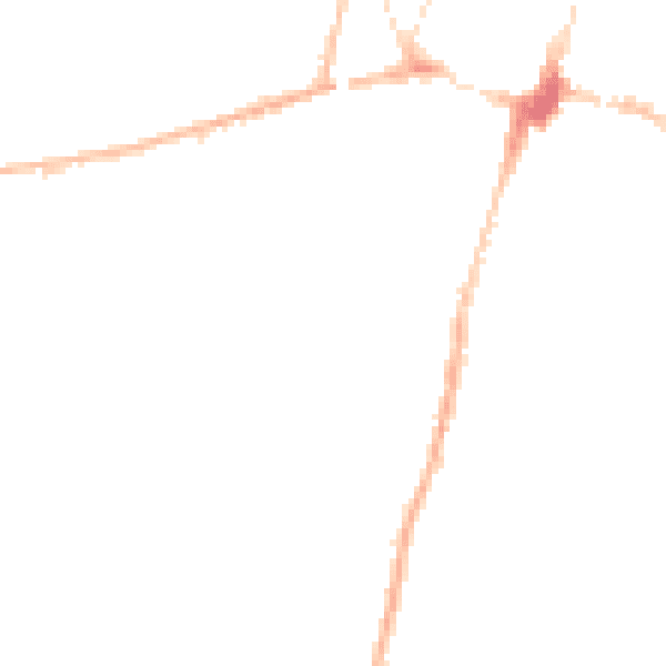 Night-time road noise heatmap for SO23 9SR