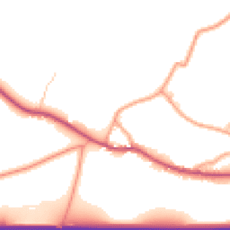 Daytime road noise heatmap for SO24 0AE