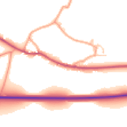 Daytime road noise heatmap for SO24 0AL