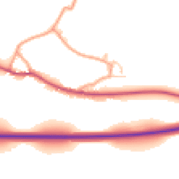 Daytime road noise heatmap for SO24 0AR
