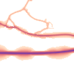 Daytime road noise heatmap for SO24 0AW