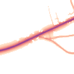 Daytime road noise heatmap for SO24 0BG