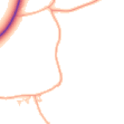 Daytime road noise heatmap for SO24 0DE