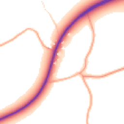 Daytime road noise heatmap for SO24 0DF